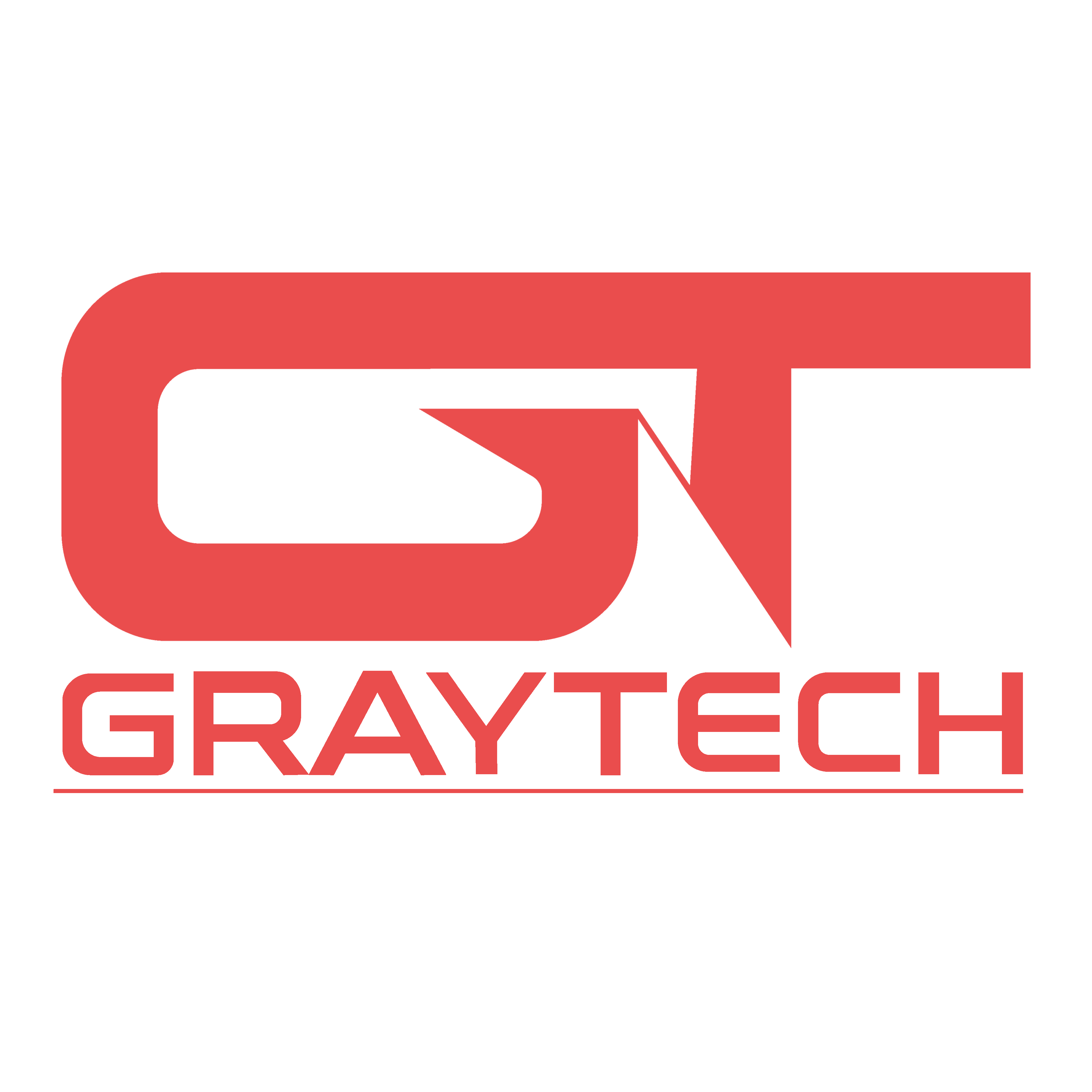 logo graytech 2023 grande fondo transparente gray rojo pc en buenos aires soporte tecnico